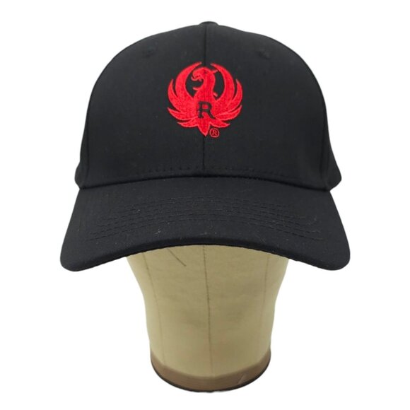 Ruger Embroidered Red Logo Strapback Cap Trucker Baseball Hat NWOT - Picture 13 of 14